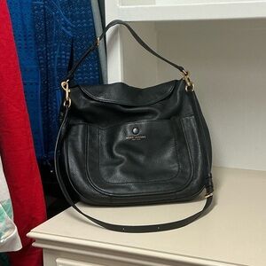 Marc Jacobs Black Leather Shoulder Bag
